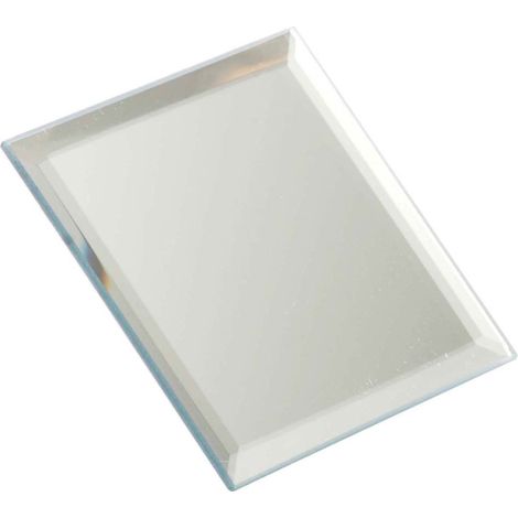 Support bougie miroir carré 10x10cm (1/3)