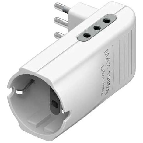 Multipresa Salvaspazio Bticino S3615 - Bianco