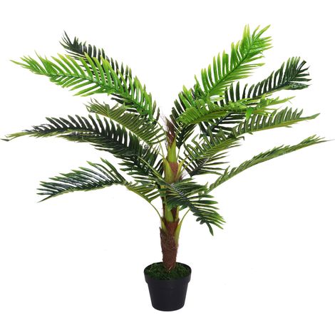 Palmier artificiel MIAMI vert et marron (1/5)