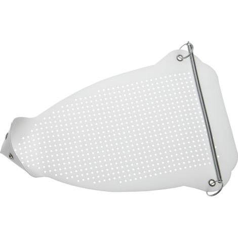 vhbw Universal Textile Protective Soleplate for Iron - Iron Base Plate, PTFE (Teflon) Coated, White, 235 x 160 mm