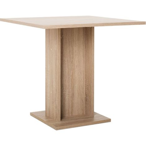 Sonoma quadratischer Esstisch aus Eiche 80x80xh.75 cm (1/4)