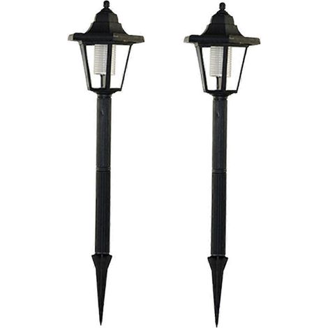 Stück wasserdichte LED-Solar-Wegeleuchten für Garten, Terrasse und Hof, dämmerungs- und tageslichtautomatik, energiesparend