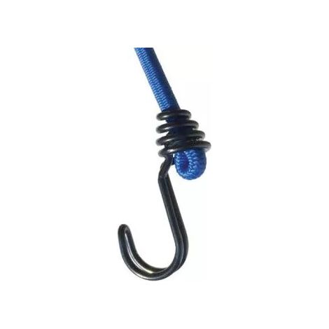 Lot de 2 tendeurs ronds crochets doubles inversés LEVAC - 80 - Bleu
