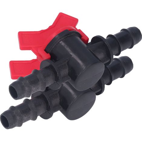 Set aus 2 Wasserdurchflussregelventilen, ABS-Regelventil, 12 mm (0,47 Zoll) Zubehörset, Durchflussregler für Rohrleitungen. (1/5)