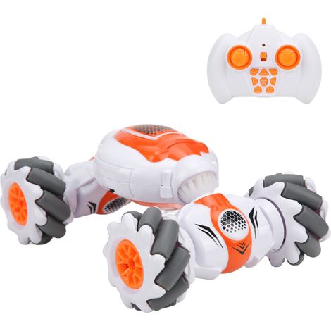 Voiture télécommandée S012 2,4 GHz avec figures acrobatiques à 360° et rotation double face, pour garçons et filles de 8 ans et plus (3 piles incluses) (1/5)