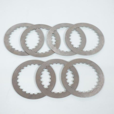 kit von 7 glatten kupplungsscheiben für motorrad yamaha 125 yz