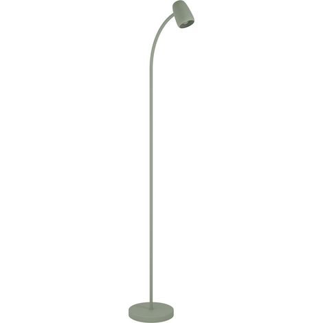 Piantana Industrial Minimal Carlo Acciaio Verde 1 Luce E14 Ip20 (1/2)
