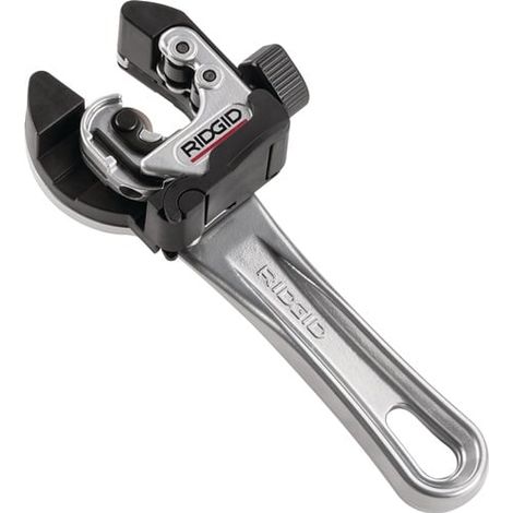Ridgid – Coupe-tube fermé 2-en-1 32573 – Pour tubes de 6 à 28 mm – Poignée ergonomique pour espaces confinés – Molette de coupe de rechange incluse (1/6)