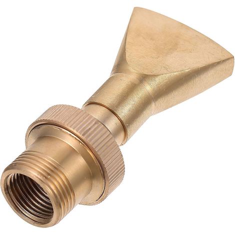 Tête de ventilateur d'arrosage en laiton pour fontaine, adaptée à l'arrosage du jardin. (1/5)
