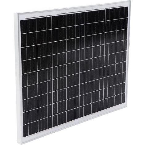 Monokristallines 60-W-Solarpanel, tragbar, vorgebohrt, für den Außenbereich, ideal für Camping, 18 V (1/5)
