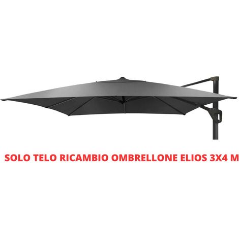 RICAMBIO TELO NOVASUN PER OMBRELLONE ELIOS ORIENTABILE/RETRATTILE 3X4 M GRIGIO SCURO