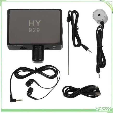 Détecteur de fuite d'eau - FAFEICY - Double sonde - Sonde ronde & aiguille - Batterie Li 200 mAh - Amplification 20000x (1/4)