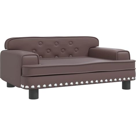 Canapé pour enfants，Sofa pour Salon，Banquette marron 70x45x30 cm similicuir CFW541745 (1/5)