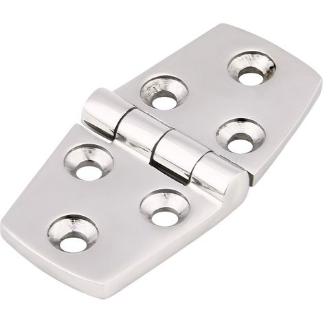 Edelstahl-Schiffstürscharnier – 76 x 38 mm als Ersatzteil (1/5)