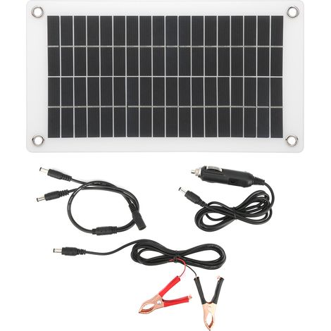 10W 18V halbflexibles Solarpanel mit dualem USB/DC-Ausgang für 12V-Handyladegerät