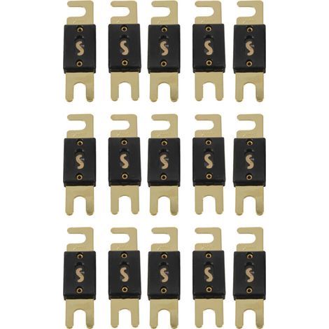 ANL100-5 Lot de 15 fusibles ANL 200 A 200 A (1/2)