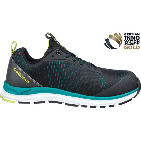 Albatros Sicherheitsschuh AER55 Impulse Low schwarz/blau 43 6475002410000043