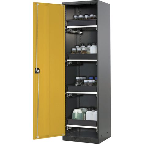 asecos, Armoire de laboratoire pour produits chimiques, 1 porte