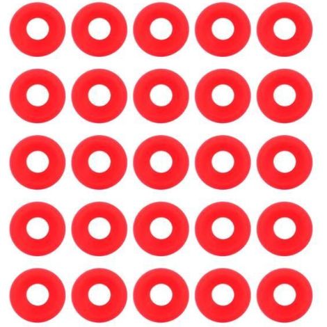 Joints de bouteille - CHG - 25pcs - Silicone rouge - Pour bouteilles Grolsch (1/4)