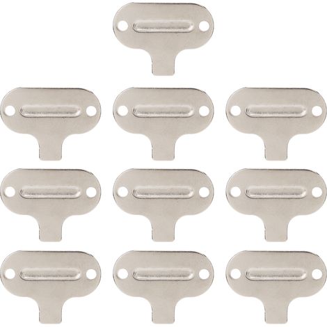 10 vis à plaque à aiguille pour machine à coudre, petit tournevis léger, haute dureté, accessoires pour machine à coudre domestique (1/5)