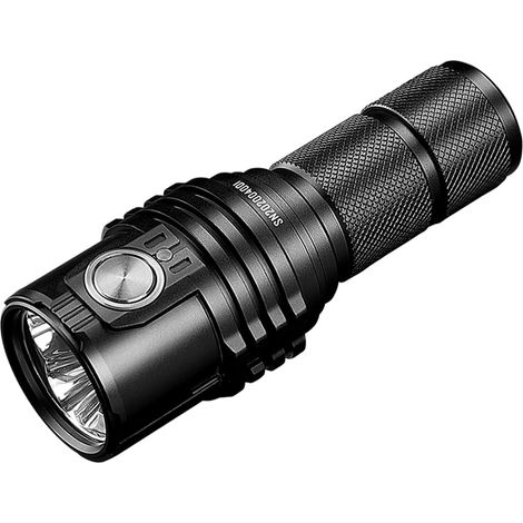 MS03 13000 Lumens Lampe de Poche Tactique Torche EDC Super Lumineuse, 3 Pcs CREE XHP70 2ème Lampe de Poche à Main LED Haute Lumens pour Camping, Randonnée, Sécurité et Urgence (Warm Light) (1/5)