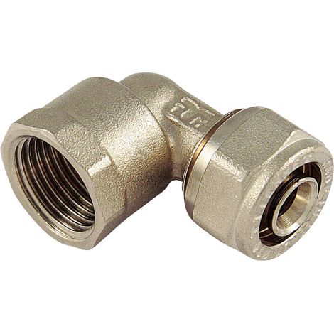 Tiemme RACCORDO PER TUBO MULTISTRATO curvo femmina mis. 20x3/4 5.00 pz