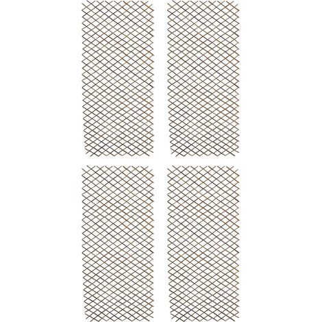 Set of 4 Expanding Willow Trellis (180cm x 90cm)