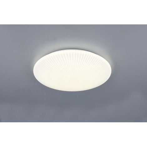 Plafoniera LED Umbria 1 Luce 24W 4000K Ø41cm Effetto Righe (1/2)