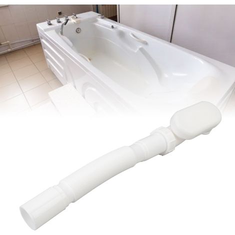 PVC-Ablaufset Typ P, 1 1/2 Zoll, dehnbar, geruchsneutralisierend für Spülbecken und Waschbecken – 151 g – 5-teilig