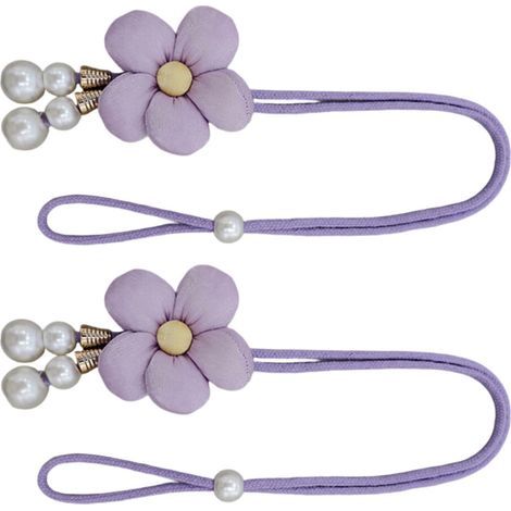 Embrasses de rideaux Embrasses de rideaux décoratives-Violet (1/2)