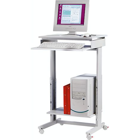 Table de travail Twinco pour PC H720-1100xL600xP500mm - 6820-9 (1/4)