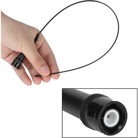 Talkie-walkie UV bi-bande 144/430 MHz avec connecteur BNC et antenne souple, 10 W. (1/5)