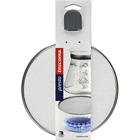 Tescoma 420944 Retina Spargifiamma, Acciaio Inossidabile, Grigio, Medium (1/4)