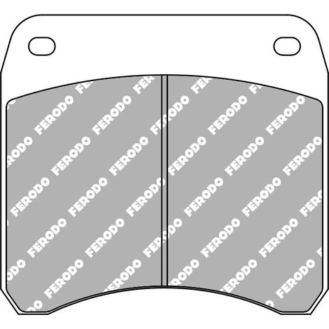 Plaquette frein Ferodo pour moto Triumph 400 Bonneville T E 1982