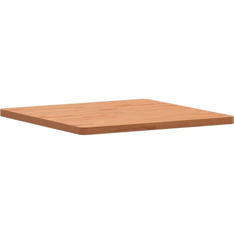 Dessus de table 60x60x2,5 carré bois massif de hêtre (1/5)