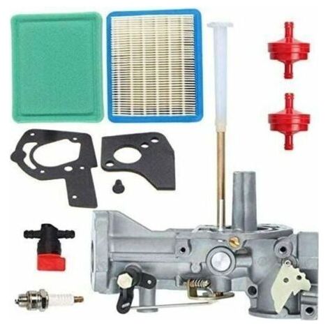 Carburateur Briggs & Stratton modèle 498298 avec kit joints et filtres (1/4)