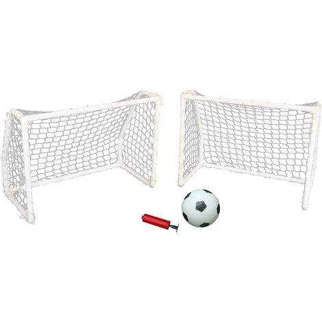 Juego de portería Master: 2 porterías de 61 x 45 x 30 cm con balón.