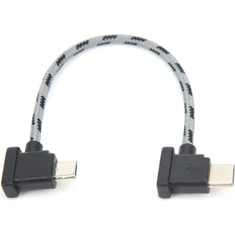 Cavo dati ad angolo retto da Type-C a Micro USB per il controllo remoto del DJI Mavic Air 2 / Mini 2 (1/5)