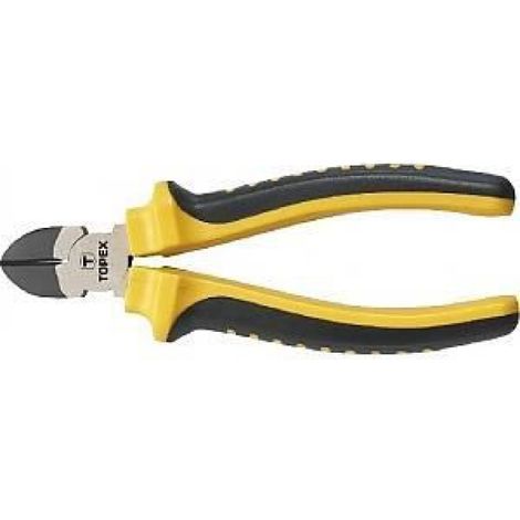 Pince Coupante - 180 mm - Poignée Bicomposant - Pour Espaces Restreints - 1 Pièce