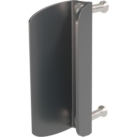 Locinox – Poignée de tirage ergonomique RAL 7016 – Matériau robuste – Finition élégante – Compatible avec portails résidentiels et commerciaux