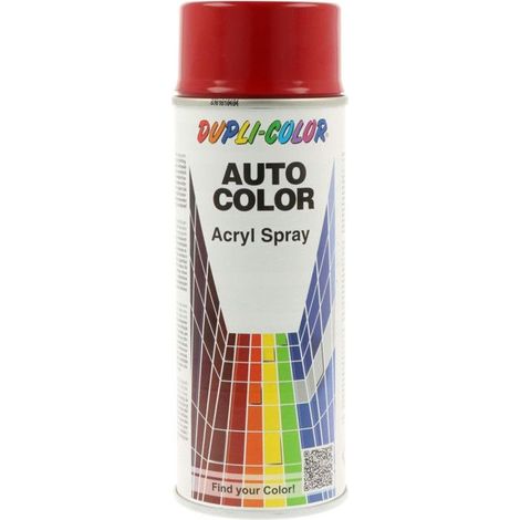 Bombe de peinture acrylique - Carrosserie - Rouge - Duplicolor - 150 ml