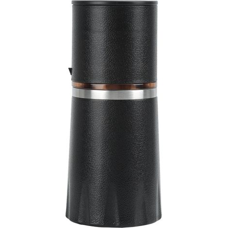 Moulin à café manuel portable avec mouture réglable pour expresso, cafetière à piston et café filtre, idéal pour la maison, le bureau et les voyages.-AquaForge (1/5)