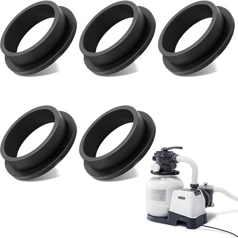 5-Pack Replacement O-Rings for Intex Sand Pumps 26323CA, 26323EH, 26331CA, 26331EH, and 26337EH (Black) (1/5)