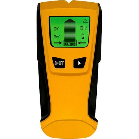 Détecteur de Mur 3 en 1, Scanner Électronique de goujons, Détecter Métaux, Fils Électrique, Humidité, Studs en Bois dans Murs, Sols et Plafonds, Bip sonore, Écran LCD Rétroéclairé (1/5)