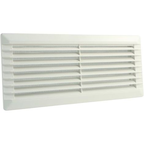Marley Lüftungsgitter 279 x 104 mm, für Hohlwände, weiß Lüftungsgitter
