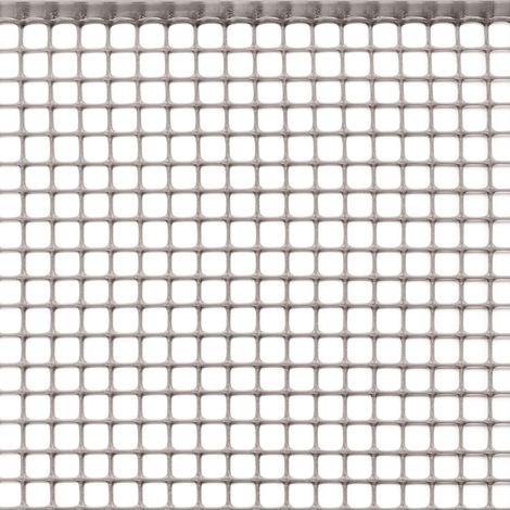 Rete plastica GRIGIO maglia cm 1x1 m 1x20