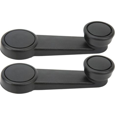 Lot de 2 poignées de lève-vitre en ABS résistant à l'usure, compatibles avec Ford Transit, Focus, Fiesta et Escort. (1/5)