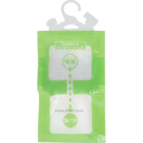 Déshumidificateur De Placard - Absorbeur D Humidité Au Chlorure De Calcium - Anti Moisissure Et Odeurs - Pour Armoire Et Dressing - 120g