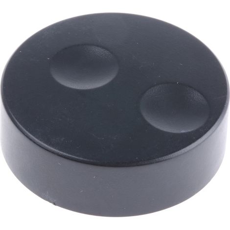 Bouton de potentiomètre RS PRO, Axe de 6mm, Diamètre de 38.6mm, Enfichable ( Prix pour 1 ) (1/2)