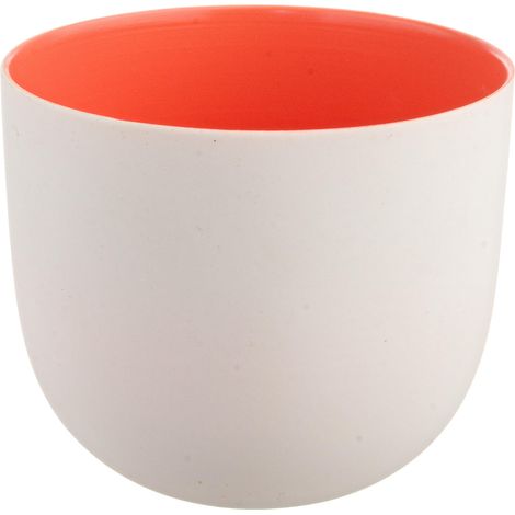 Porta candela flo in 2 colorazioni prodotto realizzato in ceramica -8.5 x 8.5 x h 7.4cm / Rosa (1/2)